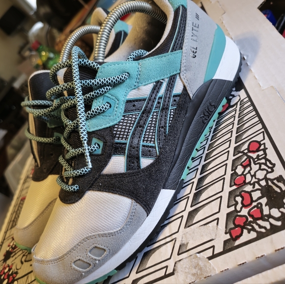 ASICS gel lyte 3 Aqua US Men Size 9 - Picture 13 of 13